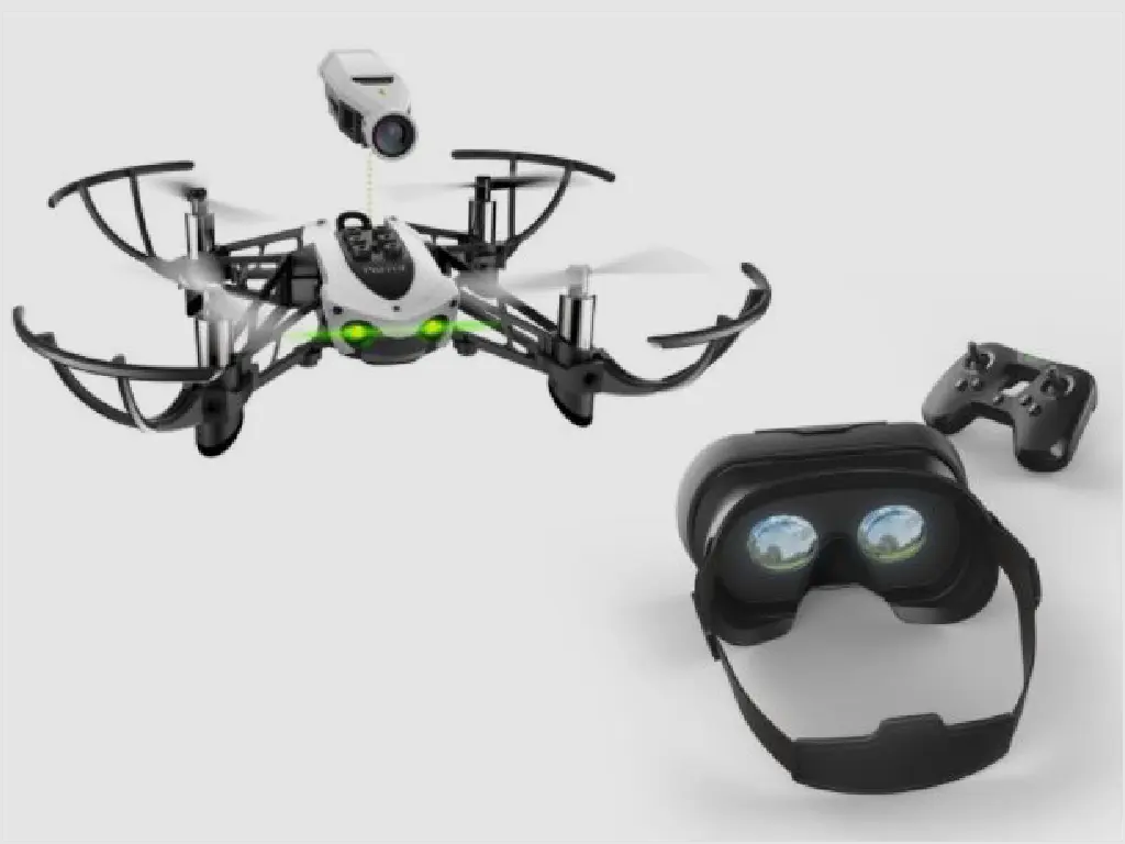 Animation drone volant